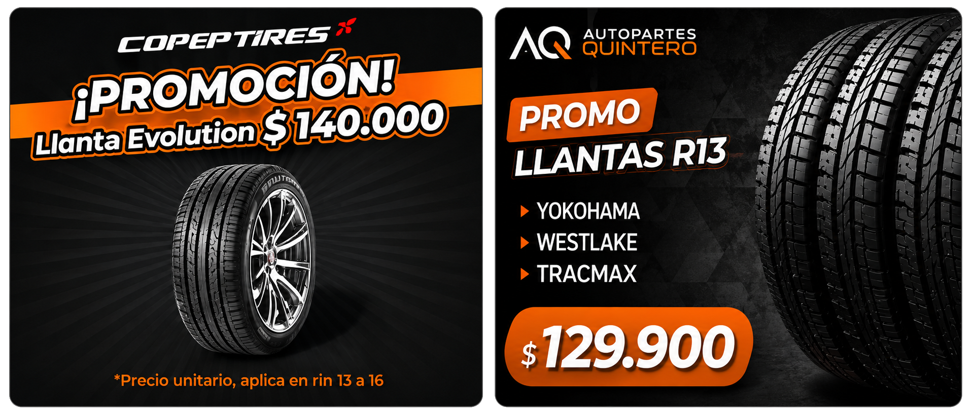 Promociones destacadas en llantas